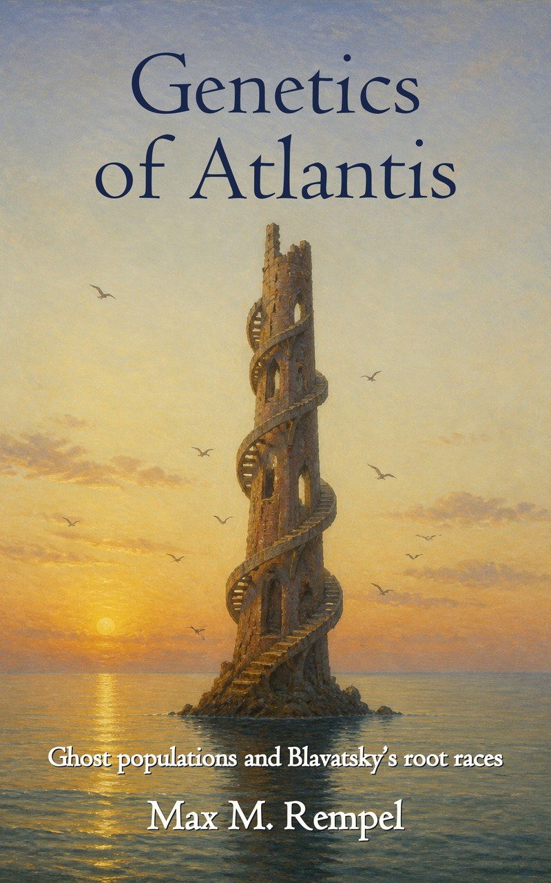 Genetics of Atlantis, Kindle cover